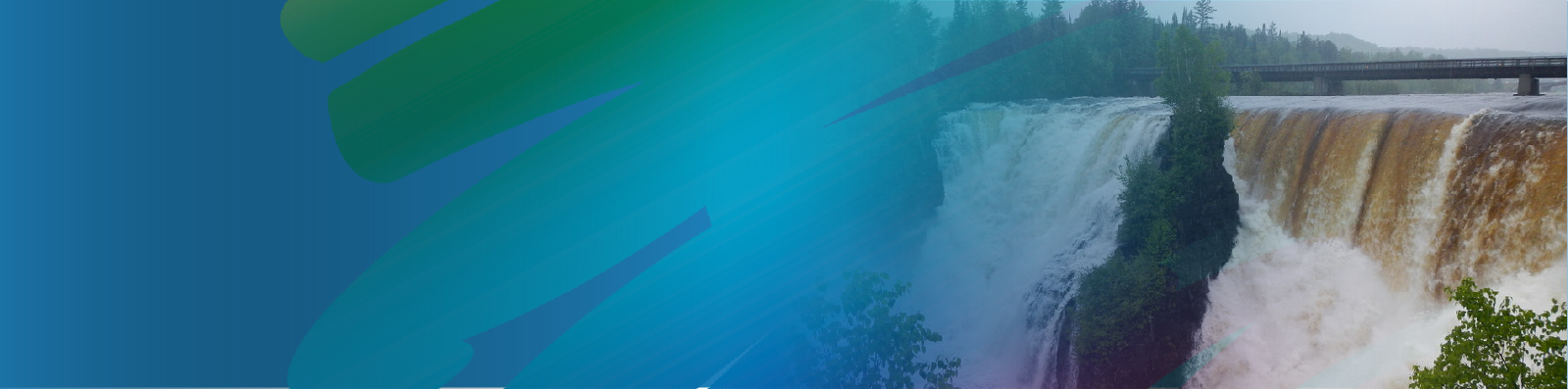 kakabeka-falls-during-spring-with-lakehead-public-schools-blue-and-logo