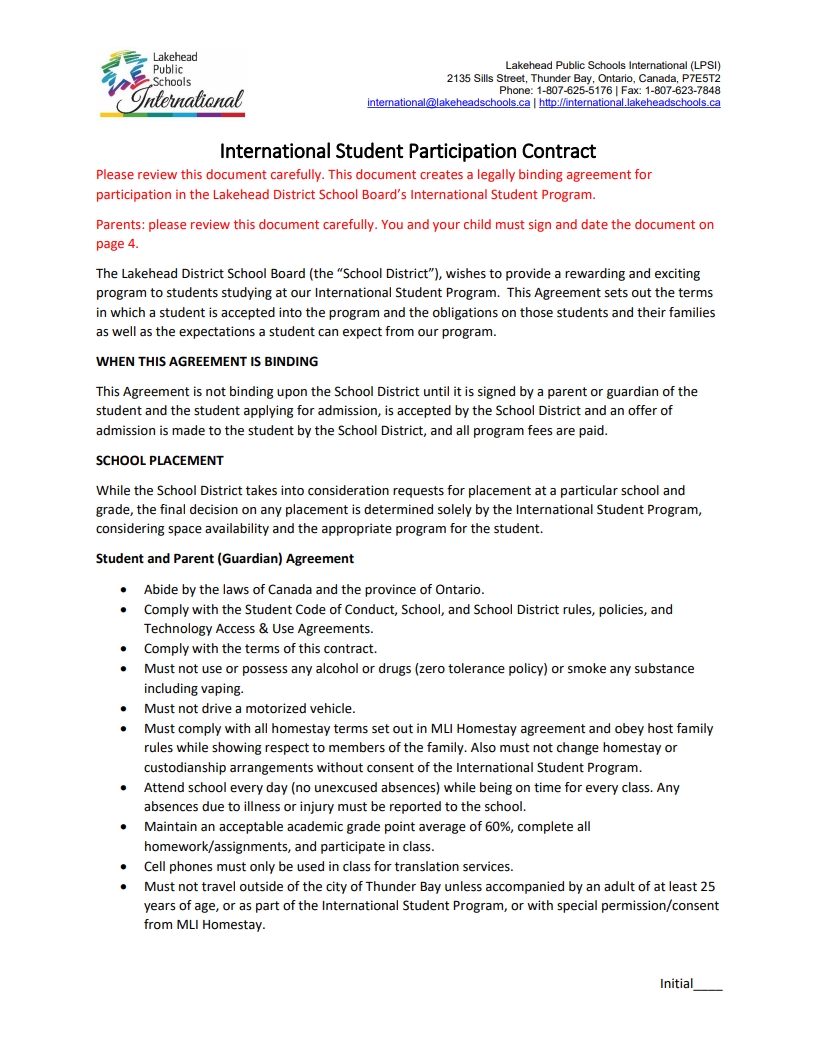 international-student-participation-contract