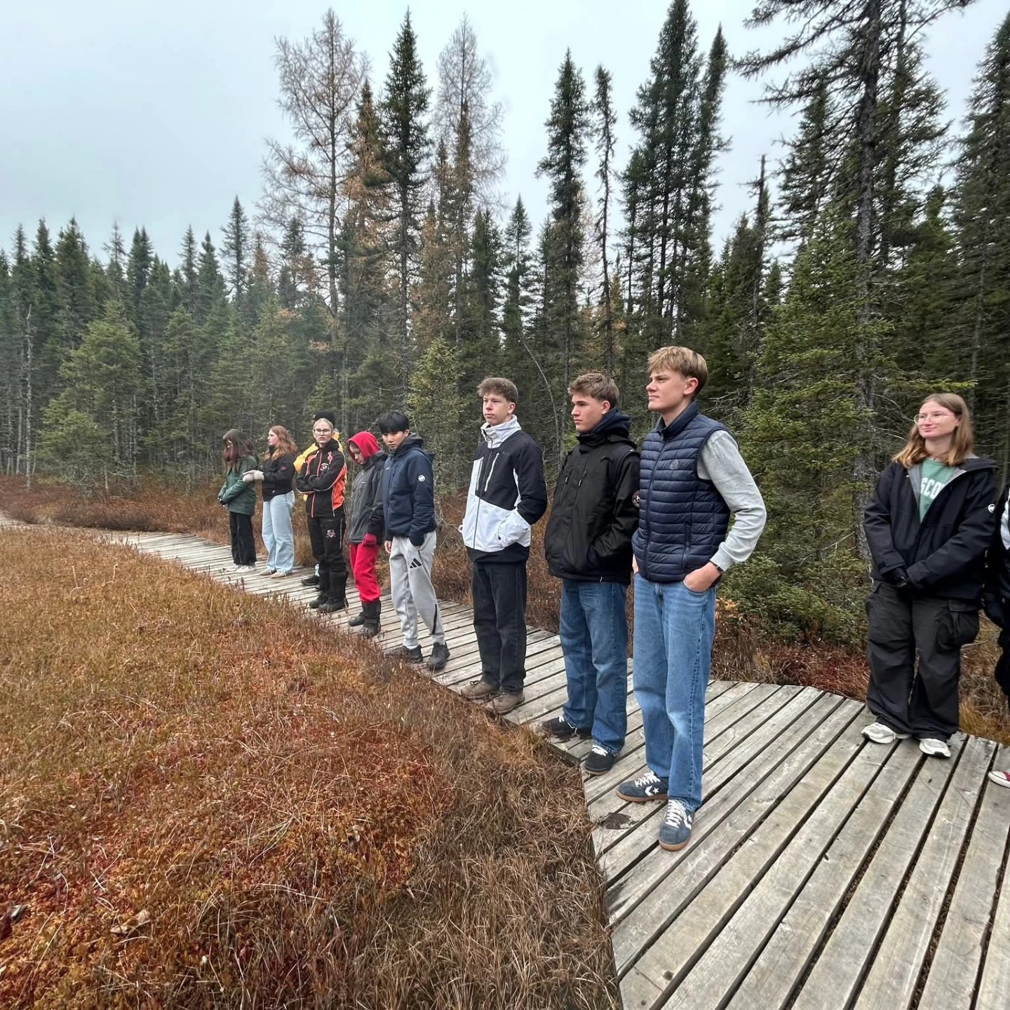 International Students at Kingfisher Lake Outdoor Education Centre