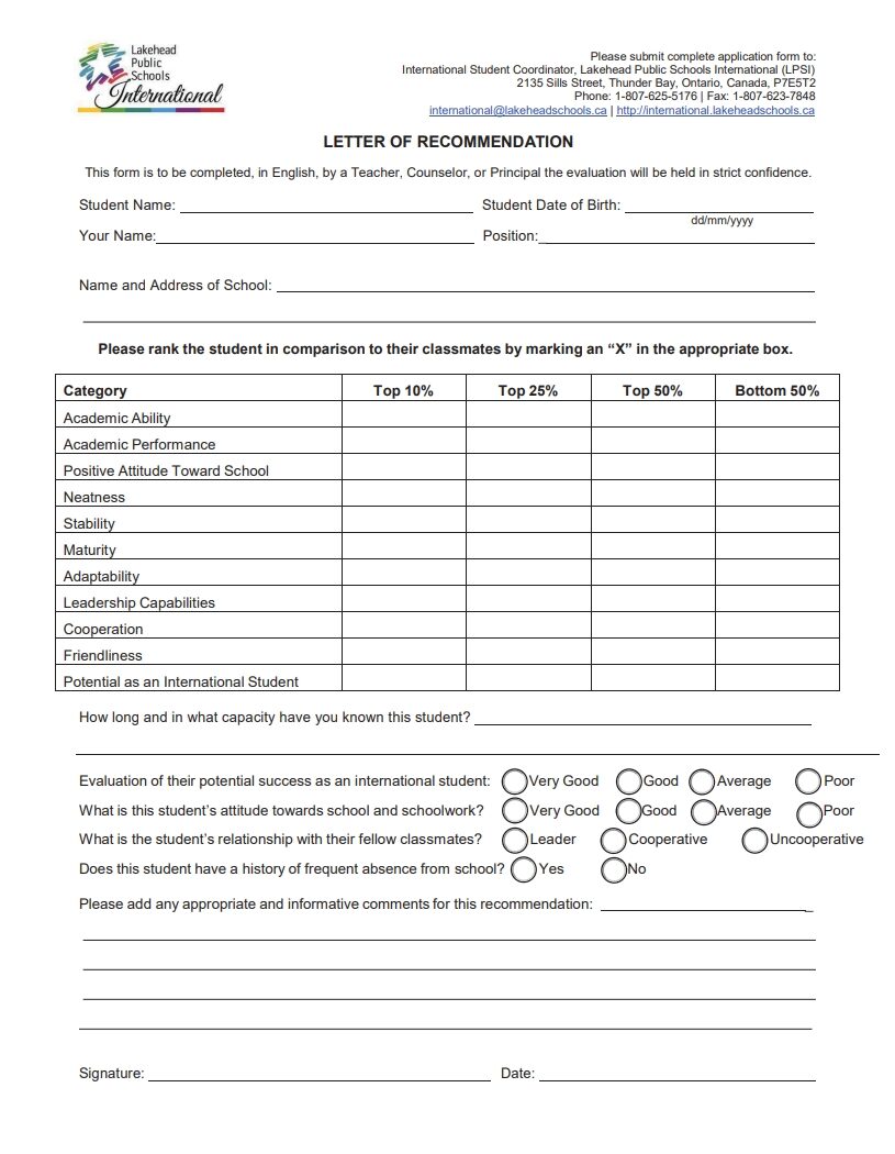 international-letter-of-recommendation